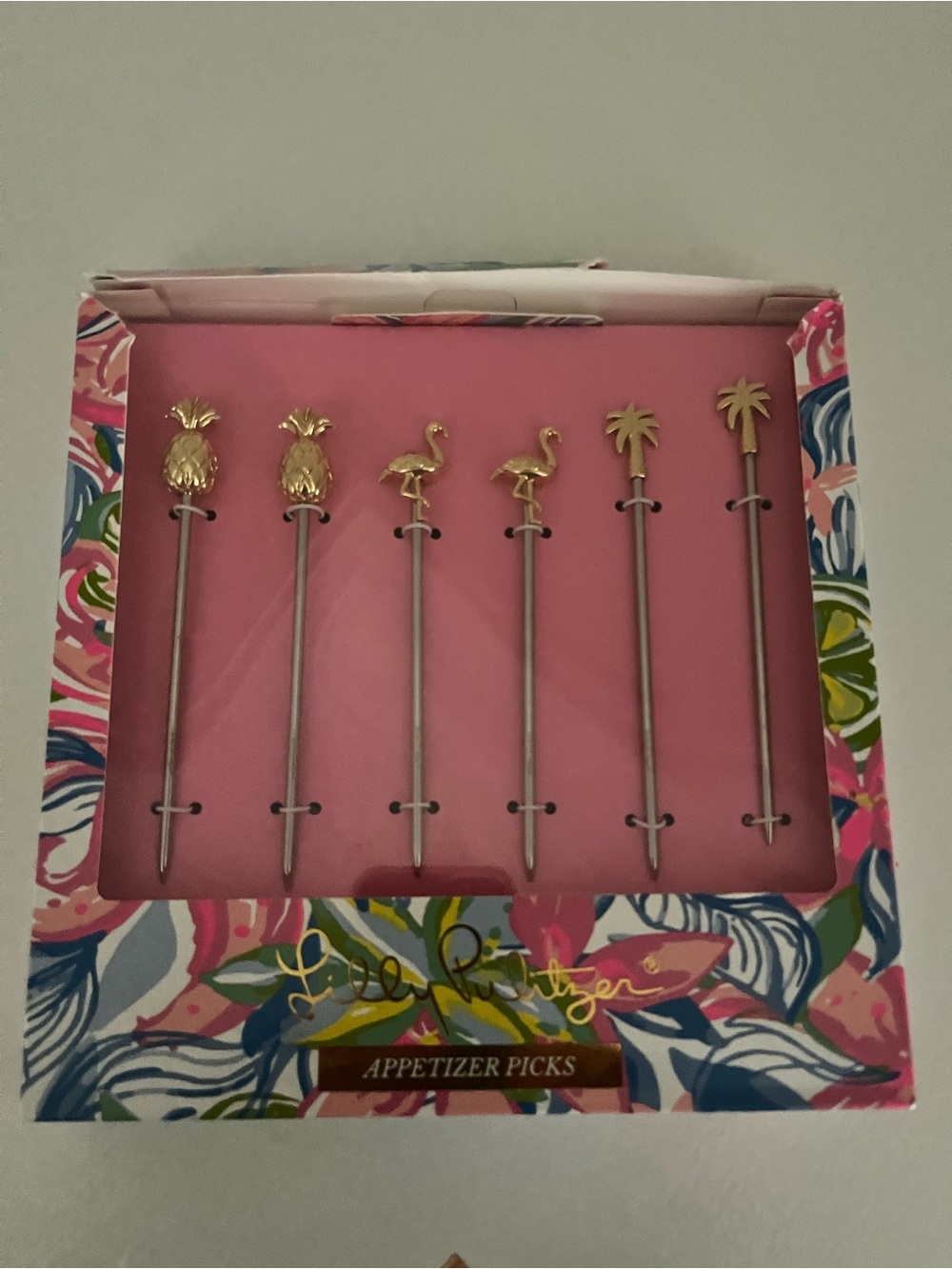 Lilly Pulitzer Havana Cocktail Appetizer Picks